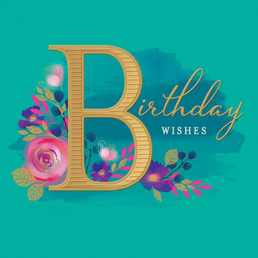 Picture of BIRTHDAY WISHES CARD